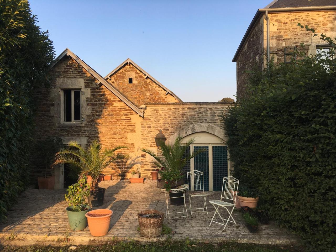 Manoir De La Riviere Hotell Saint-Louet-sur-Seulles Eksteriør bilde